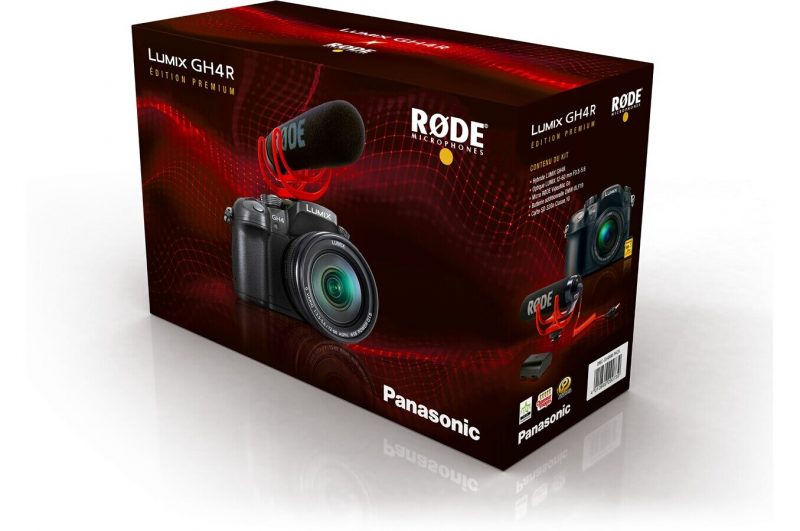 Appareil photo hybride PANASONIC GH4R PACK 12-60 + MICRO RODE+BATTERIE+32GO